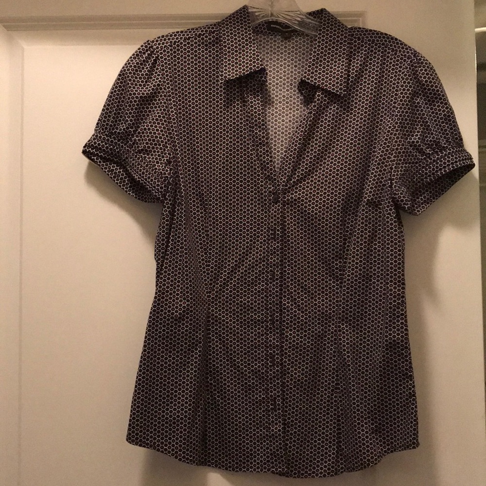 Express short sleeve button down shirt